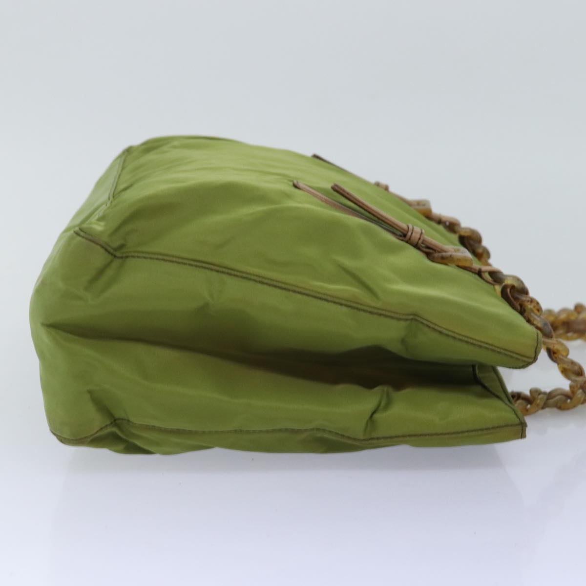 PRD Chain Tote Bag Nylon Khaki Auth