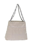 PRD Chain Shoulder Bag Nylon Gray Auth