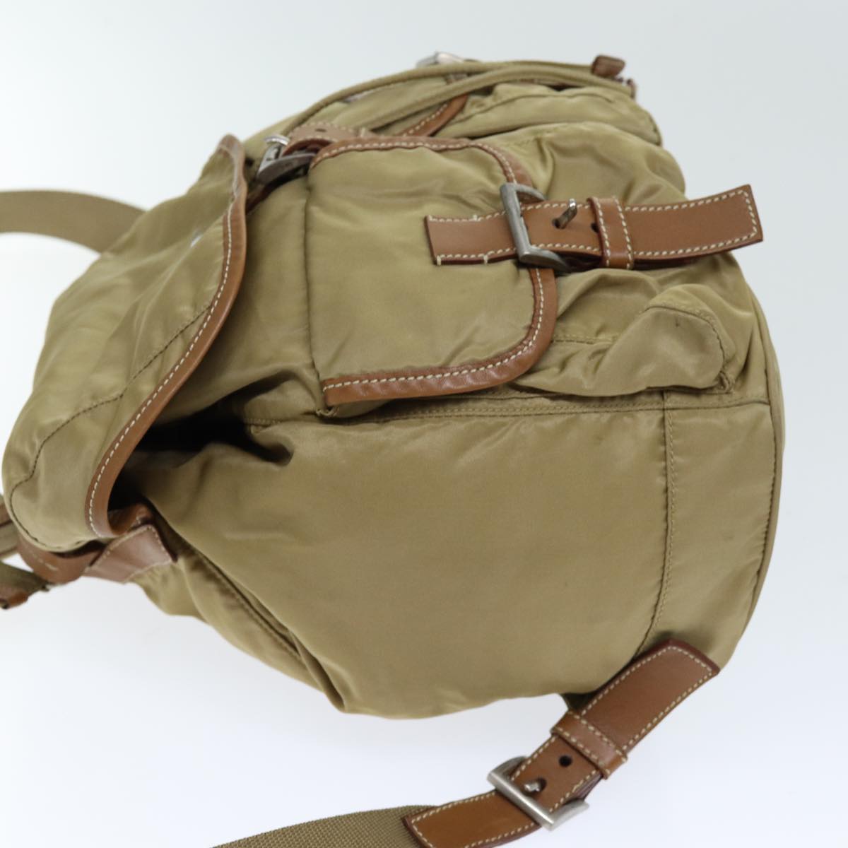 PRD Backpack Nylon Beige Auth