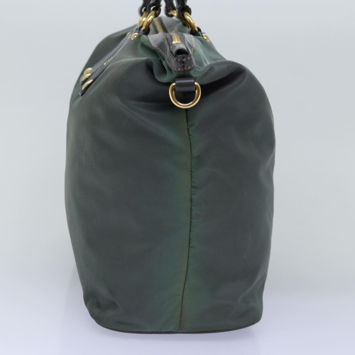PRD Hand Bag Nylon way Green Auth