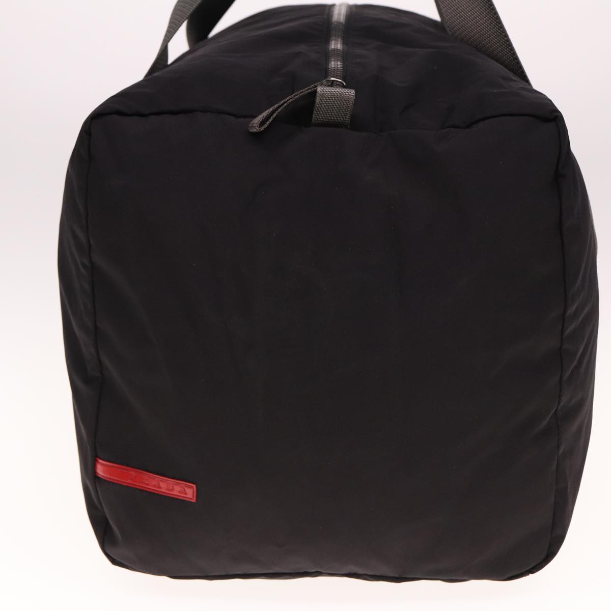 PRD Boston Bag Nylon Black Gray Auth
