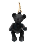 BBERRY Black Check Cashmere Thomas Bear Bag Charm