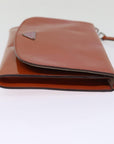 PRD Hand Bag Enamel Orange Auth