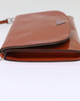 PRD Hand Bag Enamel Orange Auth