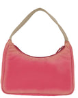 PRD Hand Bag Nylon Pink Auth
