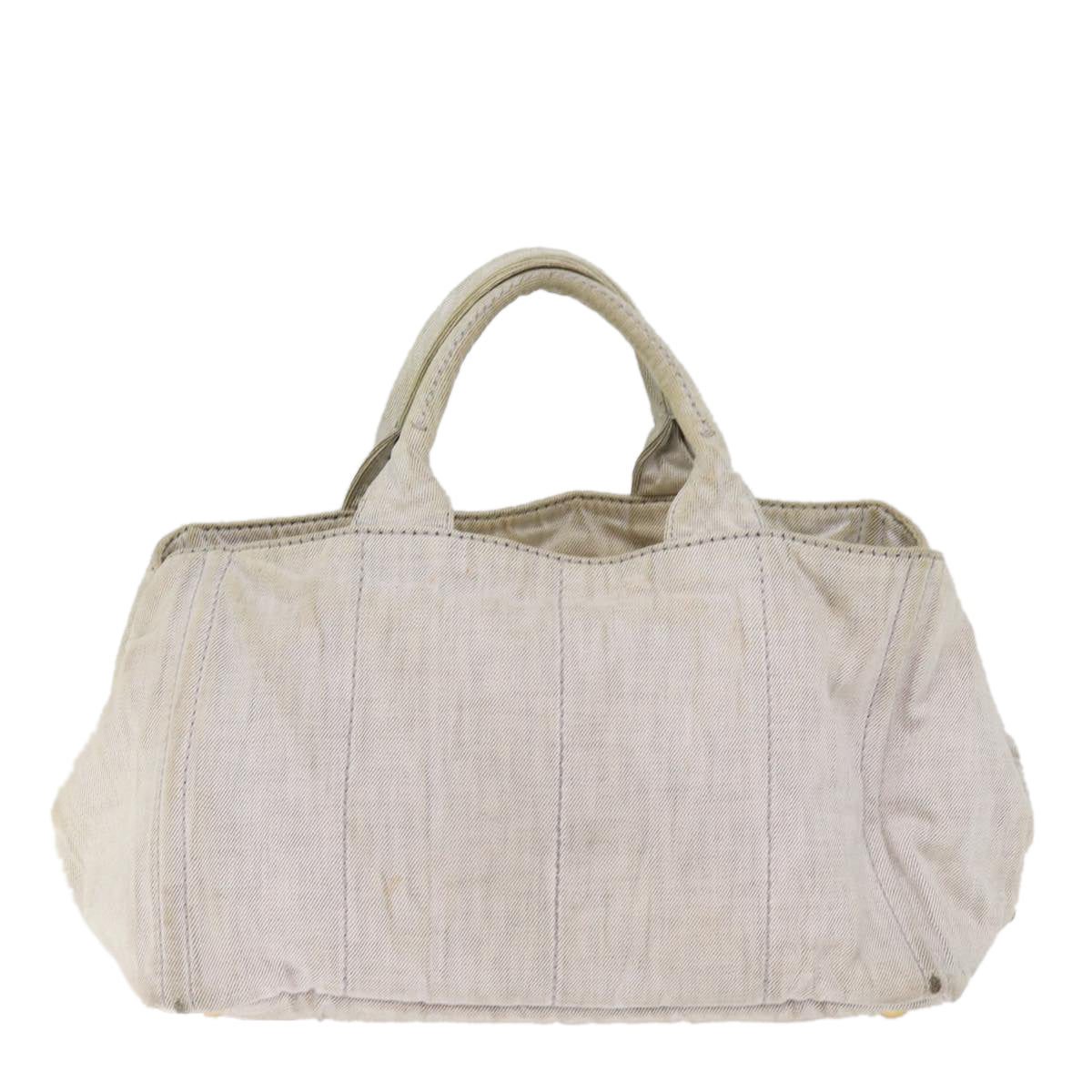 PRD Canapa MM Hand Bag Canvas way Gray Auth