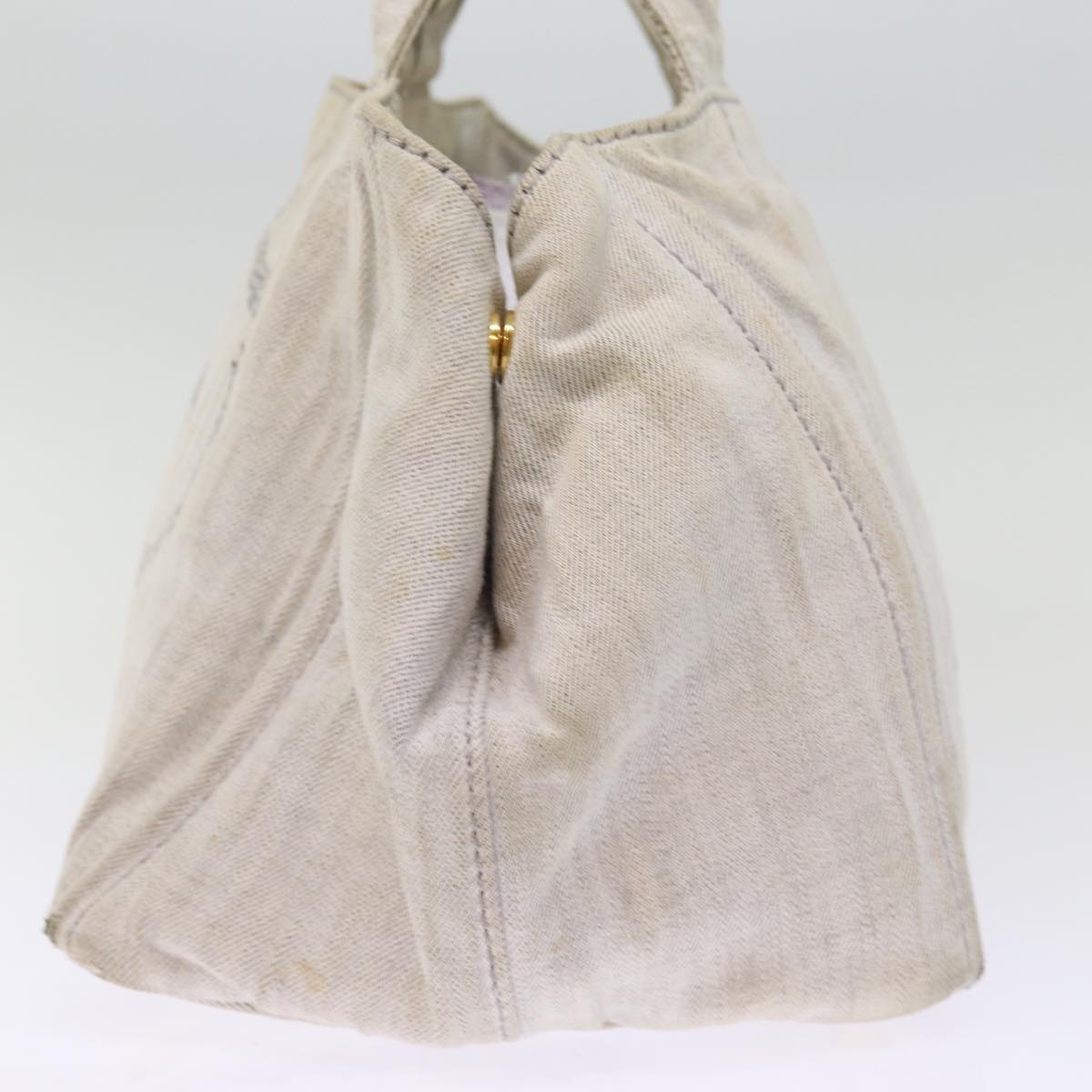 PRD Canapa MM Hand Bag Canvas way Gray Auth