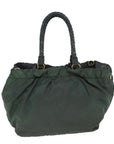 PRD Hand Bag Nylon way Khaki Auth