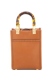FNDI Brown Mini Sunshine Shopper Handbag