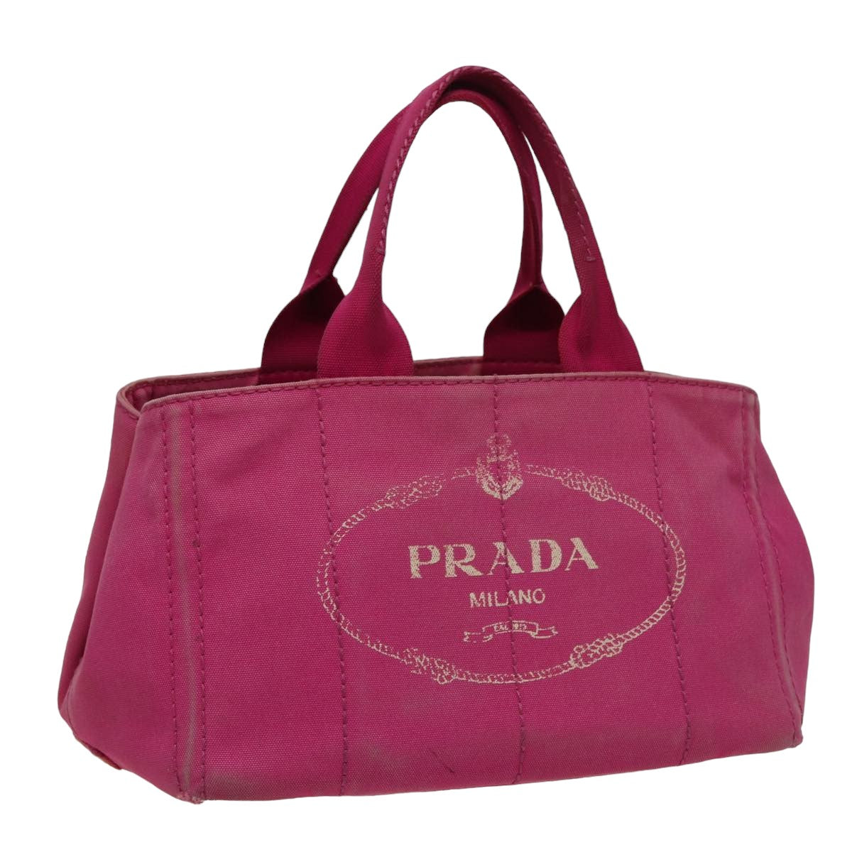 PRD Canapa MM Hand Bag Denim Pink Auth