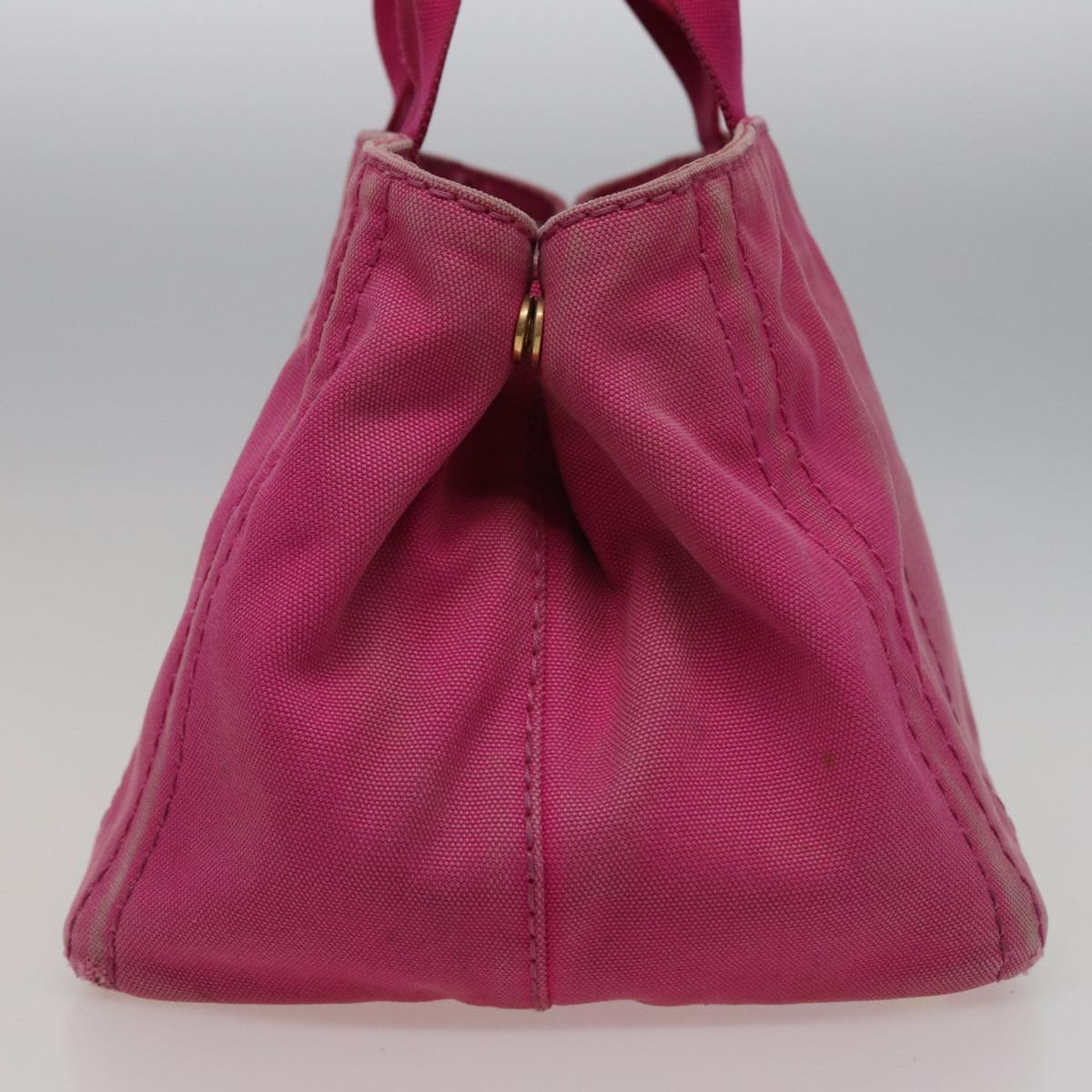 PRD Canapa MM Hand Bag Denim Pink Auth