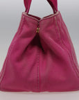 PRD Canapa MM Hand Bag Denim Pink Auth