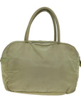 PRD Hand Bag Nylon Beige Auth