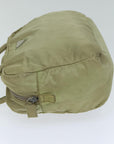 PRD Hand Bag Nylon Beige Auth