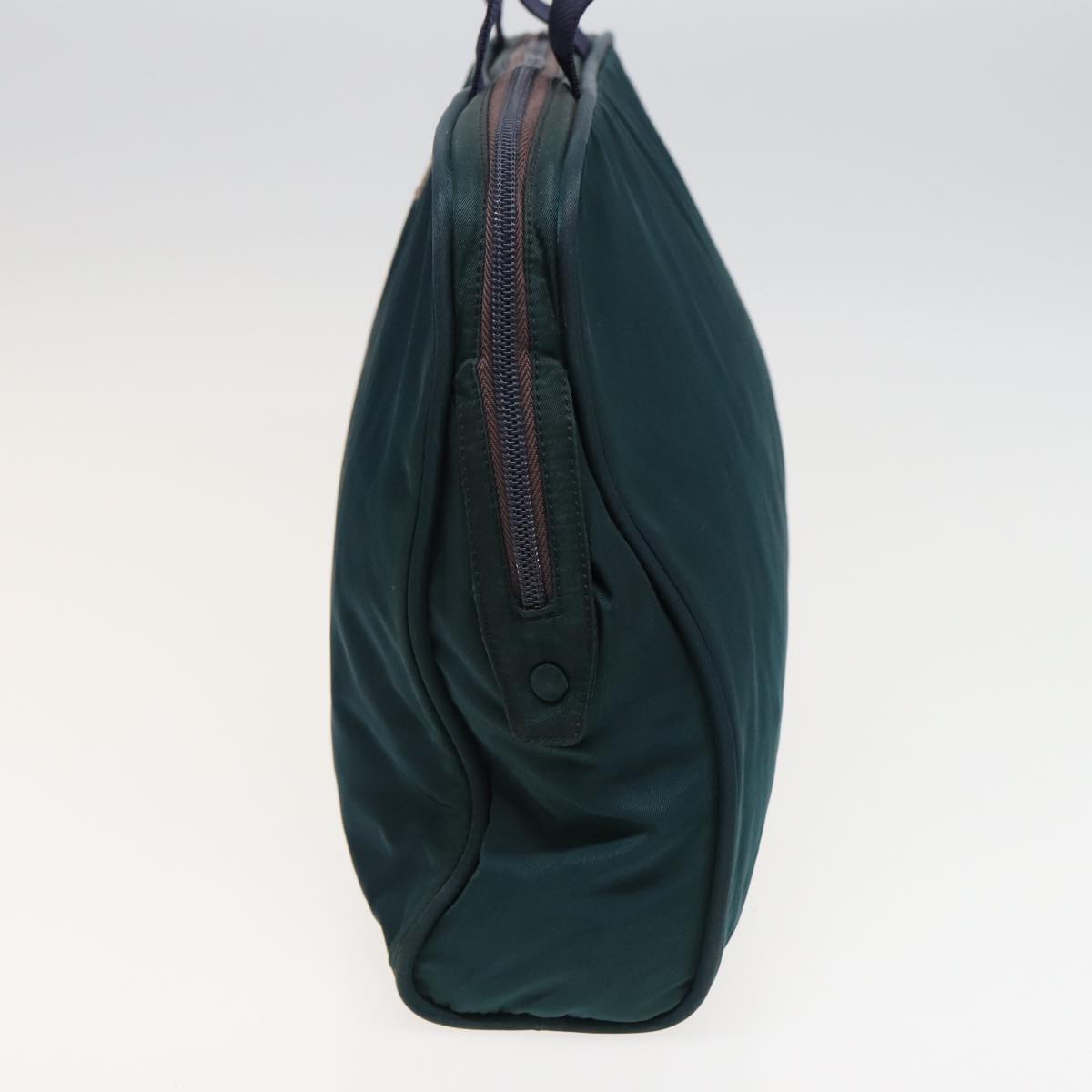 PRD Hand Bag Nylon Green Auth