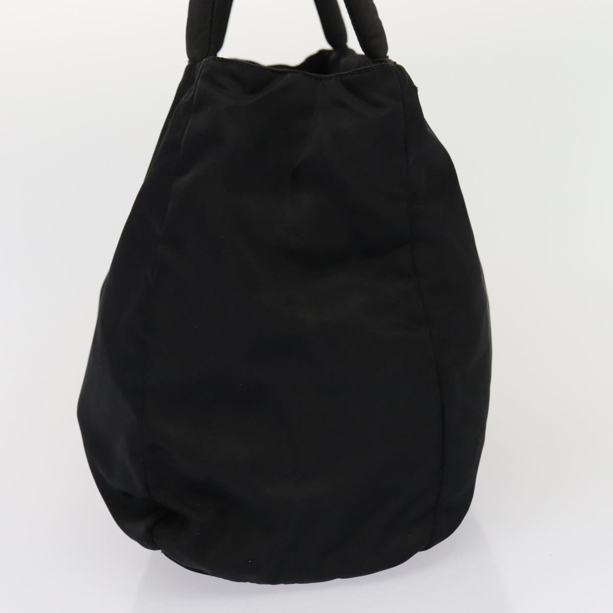 PRD Hand Bag Nylon Black Auth