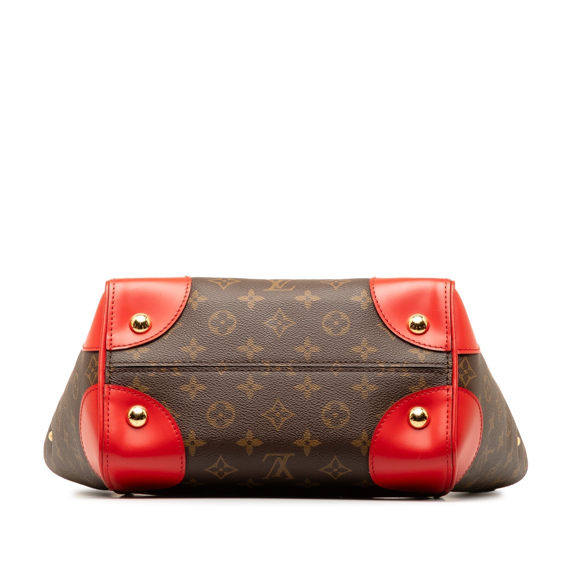 Brown LV Monogram Phenix PM Satchel