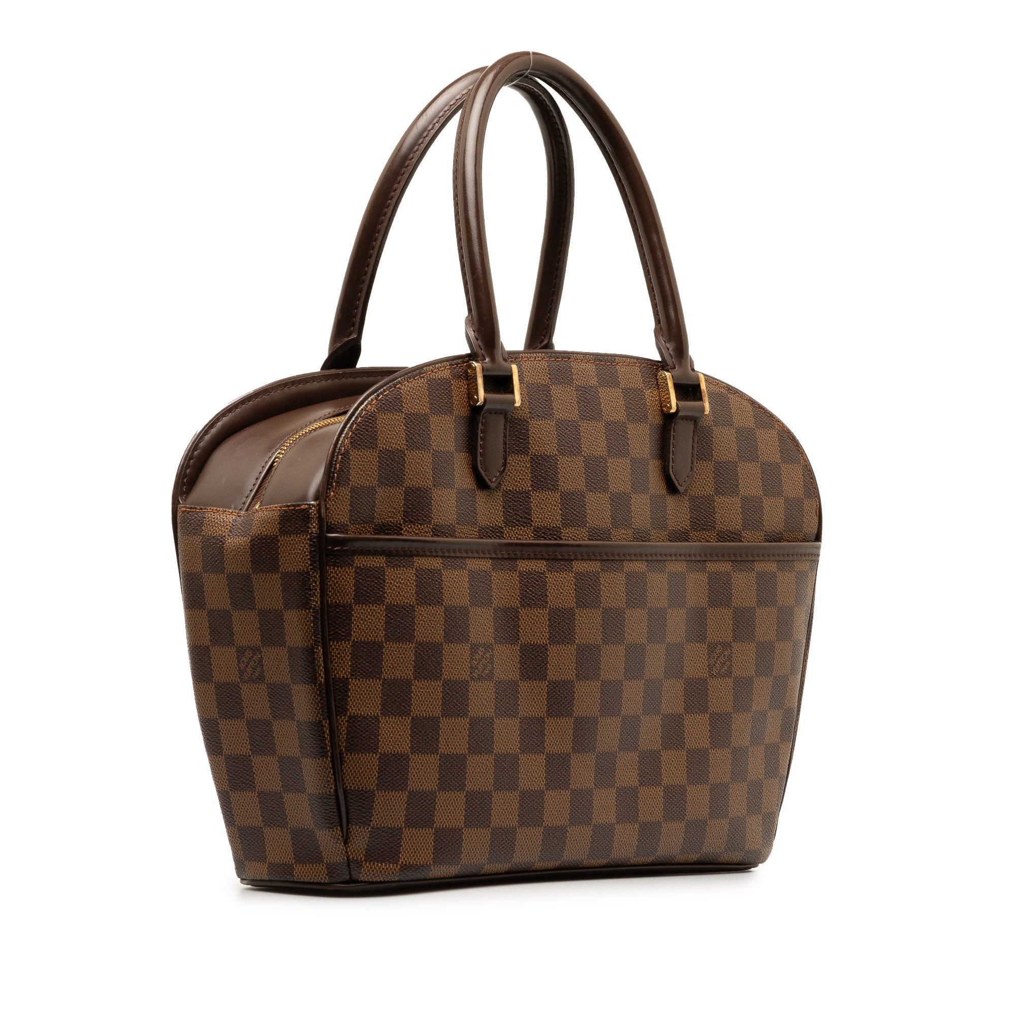 Brown LV Damier Ebene Sarria Horizontal HandBag