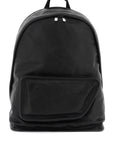 BBERRY 'Crinkled Leather Shield Backpack Men