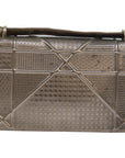 CHRISTIAN DOR Chain Shoulder Bag Enamel Gold Auth