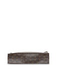 Brown LV Monogram Sac Plat Tote Bag