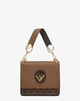 FNDI Kan I F Brown Leather Bag