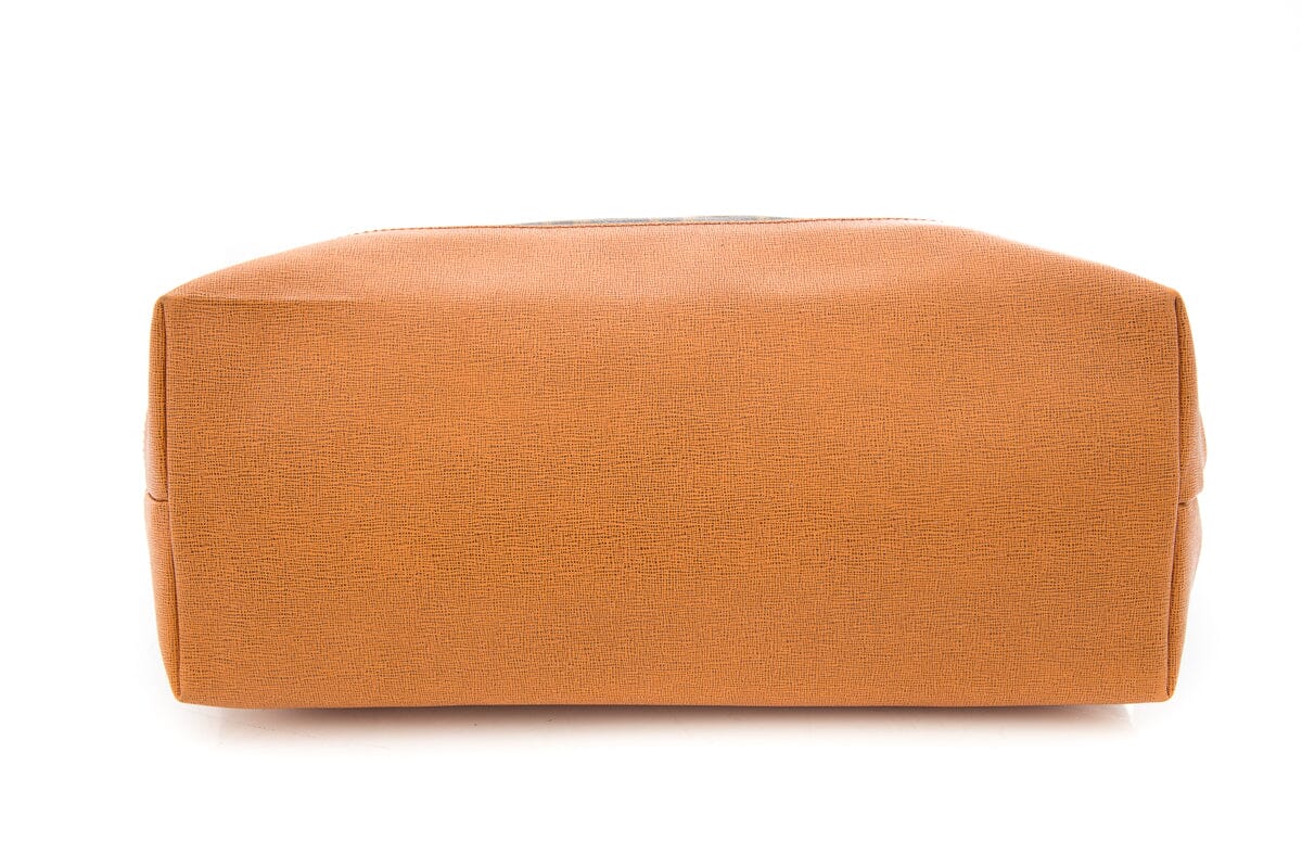 FNDI Brown Zucca Canvas Tote