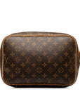 Brown LV Monogram Reporter PM Crossbody Bag