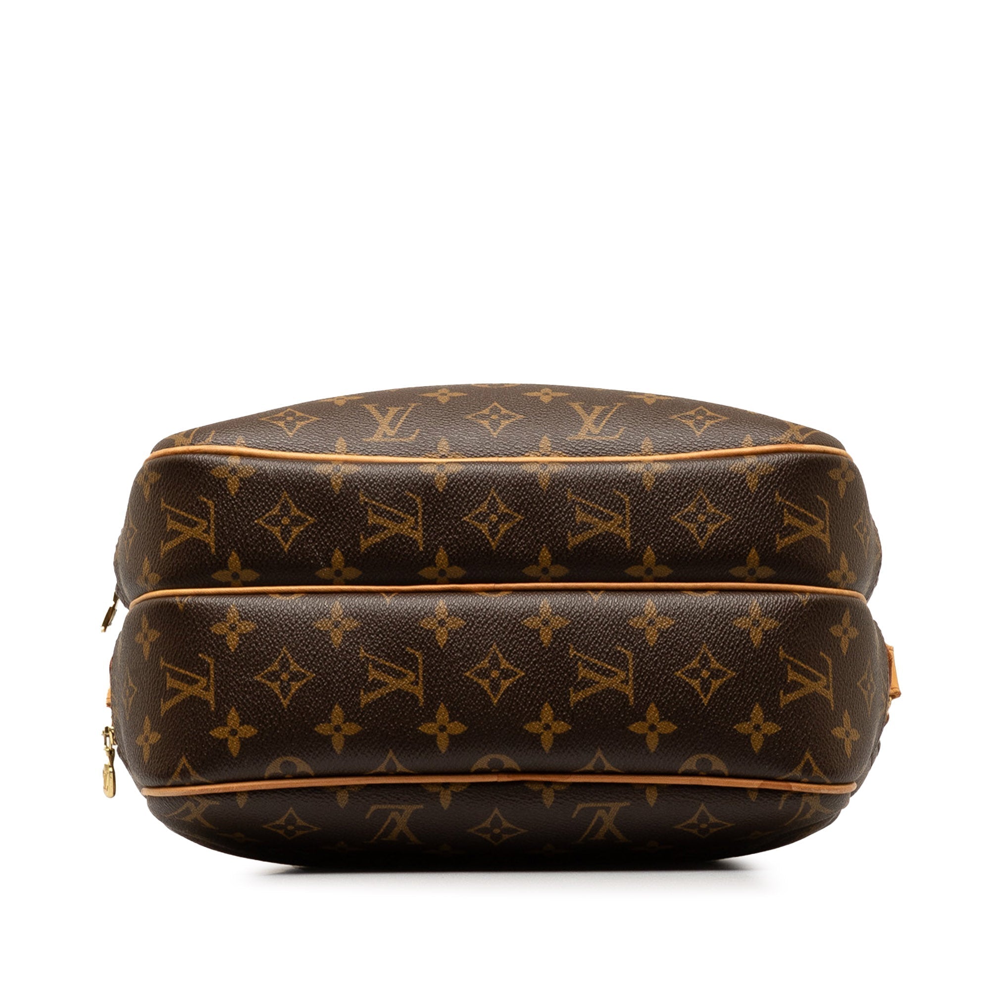 Brown LV Monogram Reporter PM Crossbody Bag