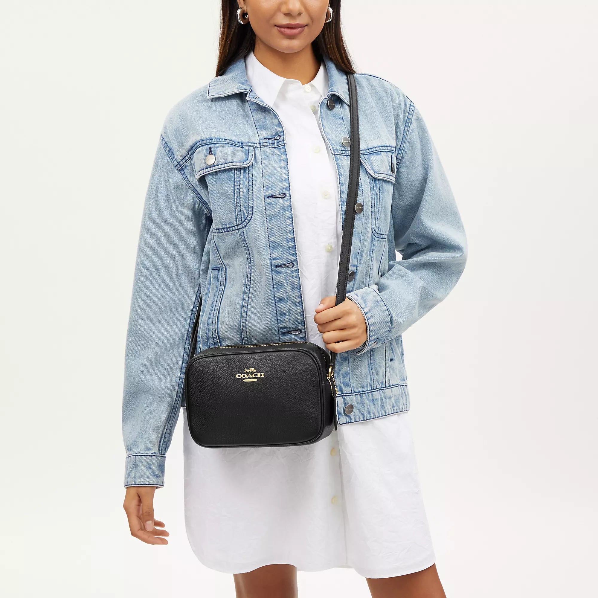Jamie Camera Bag (Gold/Black)