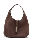 GCCI Leather Shoulder Bag Brown