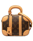 Brown LV Monogram Valisette BB Satchel