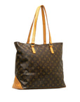 Brown LV Monogram Cabas Alto Tote Bag