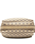 Beige LV Damier Azur Naviglio Crossbody Bag