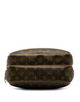 Brown LV Monogram Reporter PM Crossbody Bag
