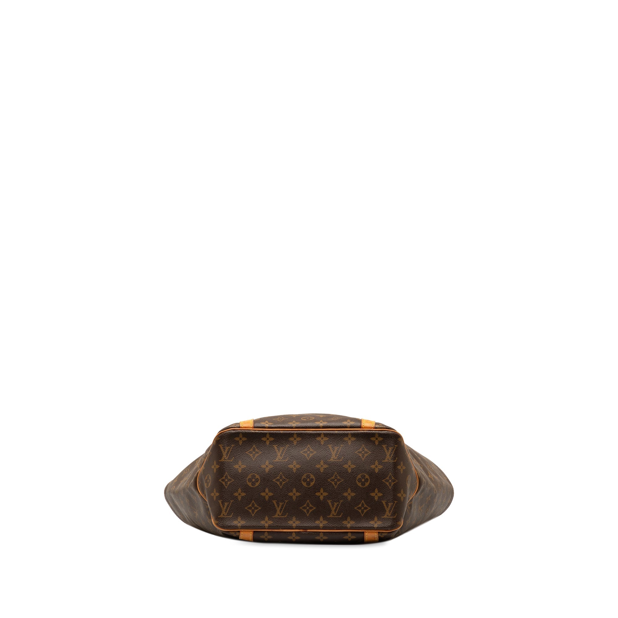 Brown LV Monogram Sac Shopping Tote Bag