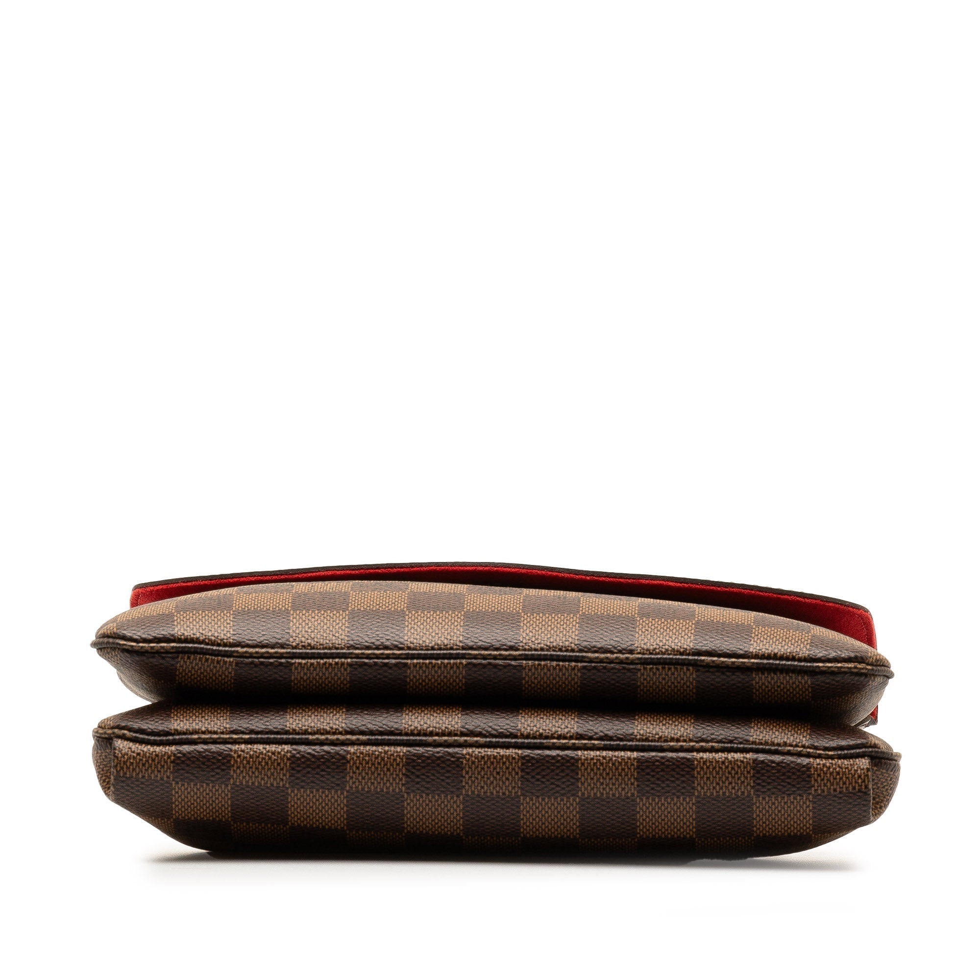 Brown LV Damier Ebene Twice Crossbody Bag