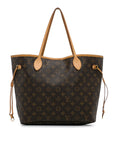 Brown LV Monogram Neverfull MM Tote Bag