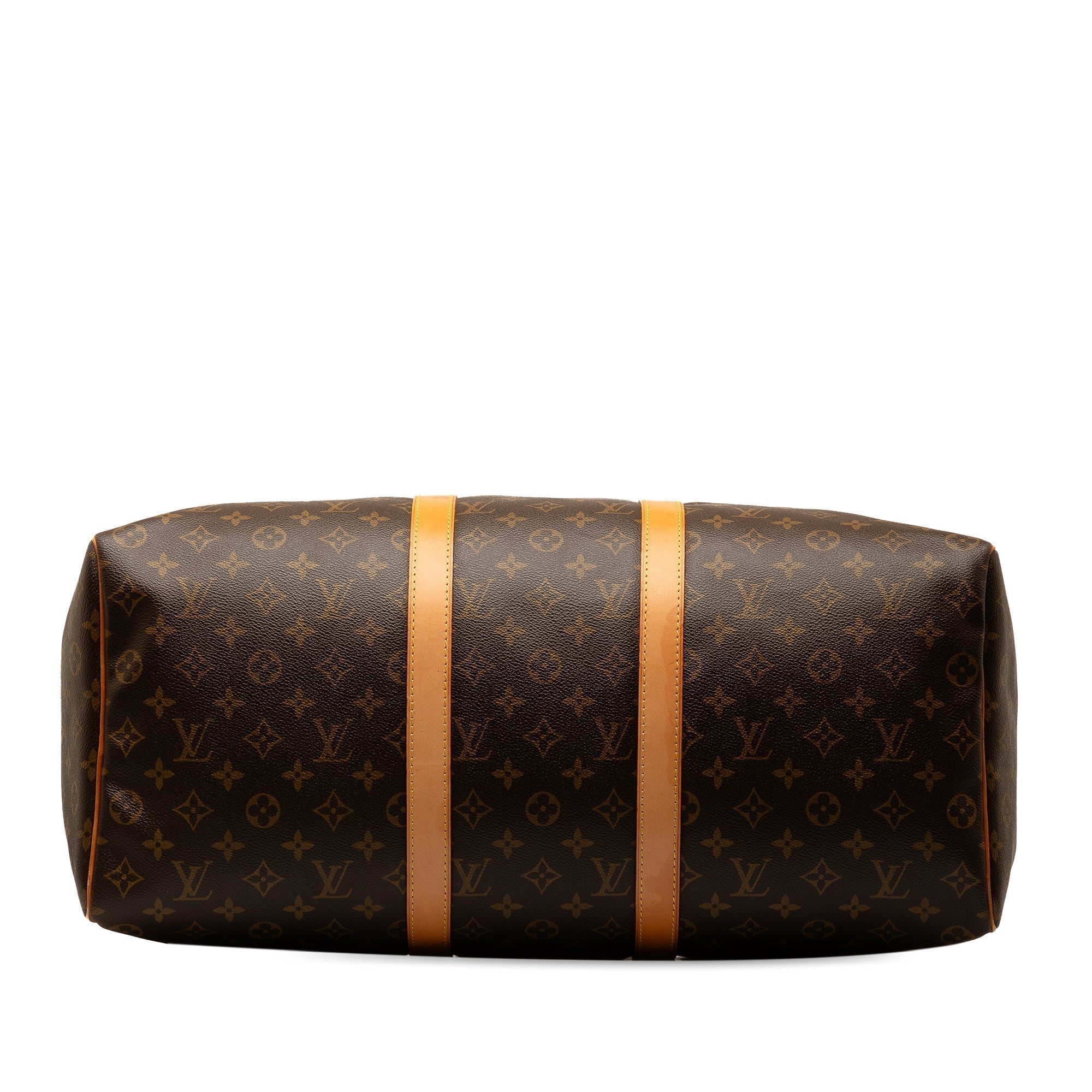 Brown LV Monogram Keepall 50 Travel Bag