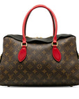 Brown LV Monogram Tuileries Satchel