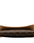 Brown LV Monogram Pochette Twin GM Crossbody Bag