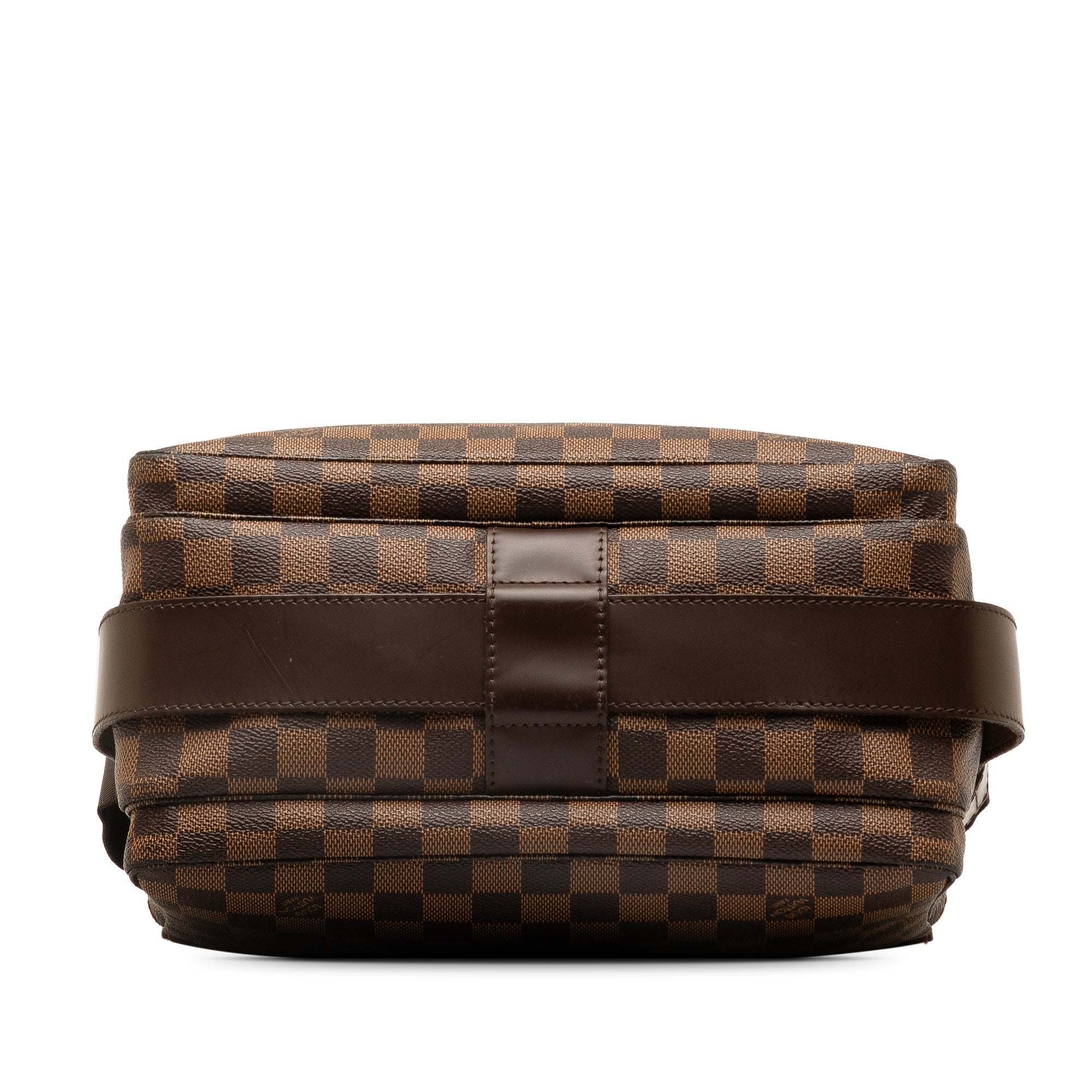 Brown LV Damier Ebene Naviglio Crossbody Bag
