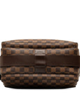Brown LV Damier Ebene Naviglio Crossbody Bag