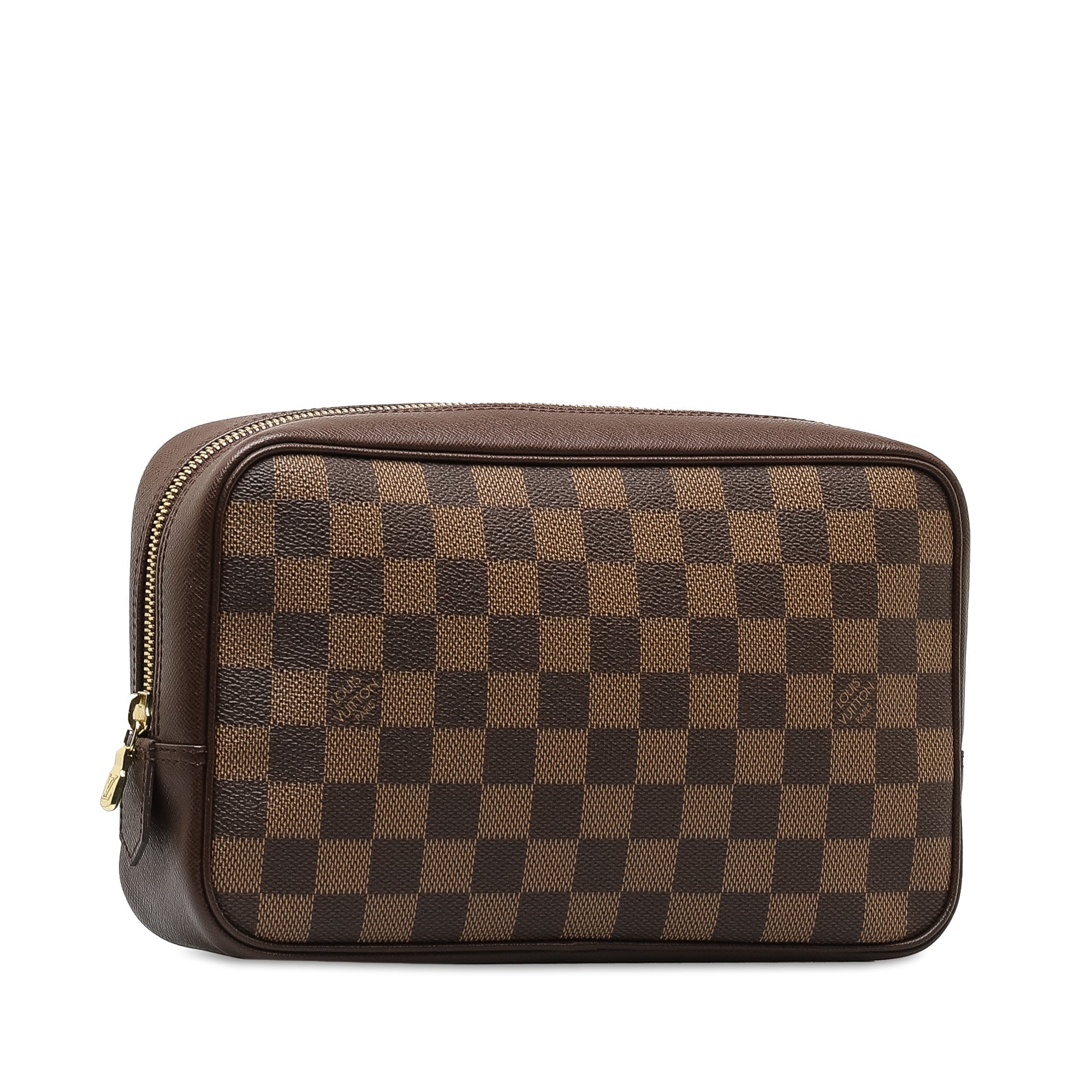 Brown LV Damier Ebene Trousse Toilette 25 Pouch