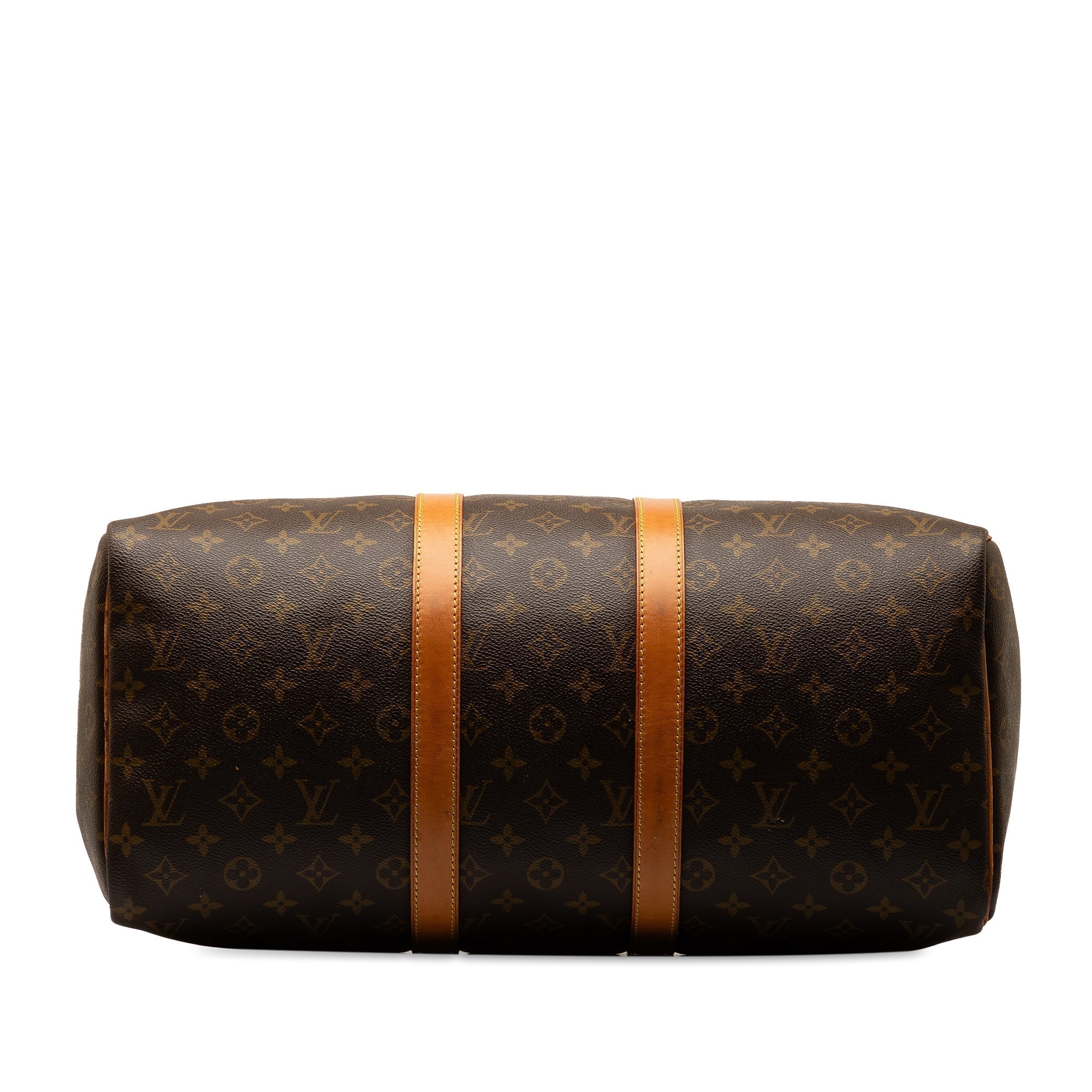 Brown LV Monogram Keepall 45 Travel Bag