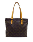 Brown LV Monogram Cabas Piano Tote Bag