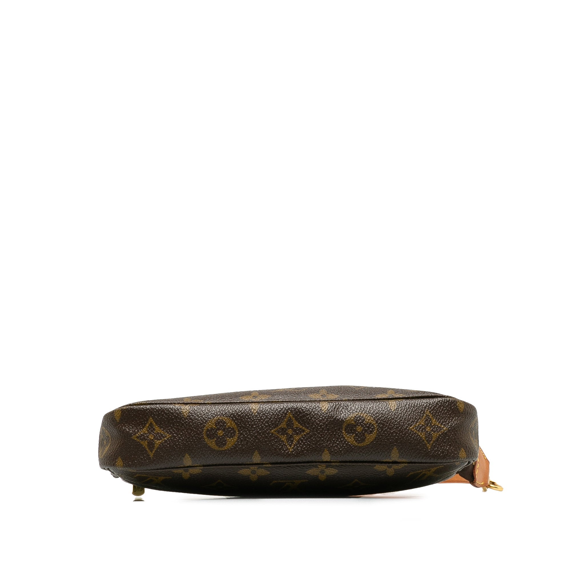Brown LV Monogram Pochette Accessoires Baguette