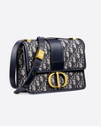 Montaigne DOR Oblique Flap Bag Blue