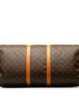 Brown LV Monogram Keepall 60 Travel Bag