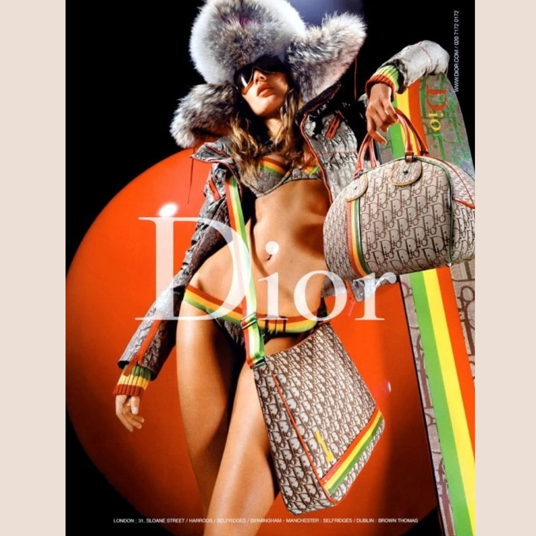 CHRISTIAN DOR RASTA BOWLER BAG